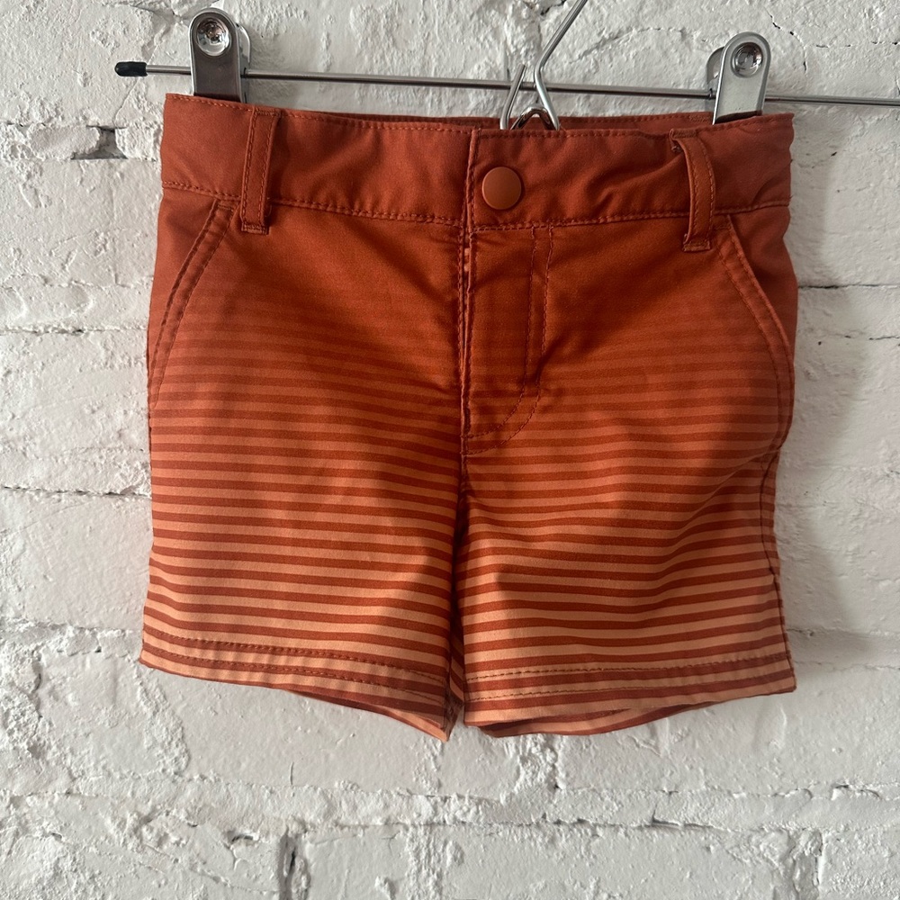Cat & Jack burnt orange ombré swim trunks
